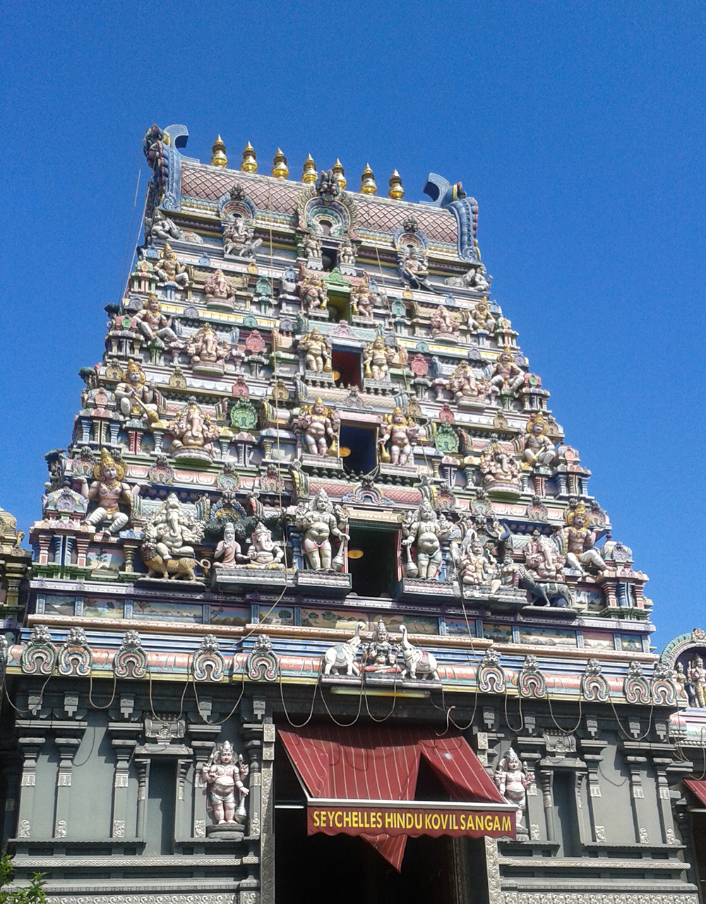 Hinduistický chrám Mahé