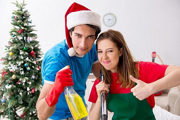 Zapojte partnera do Vianočného upratovania